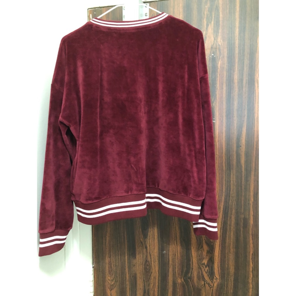 Red velvet jacket - Picture 3 of 6